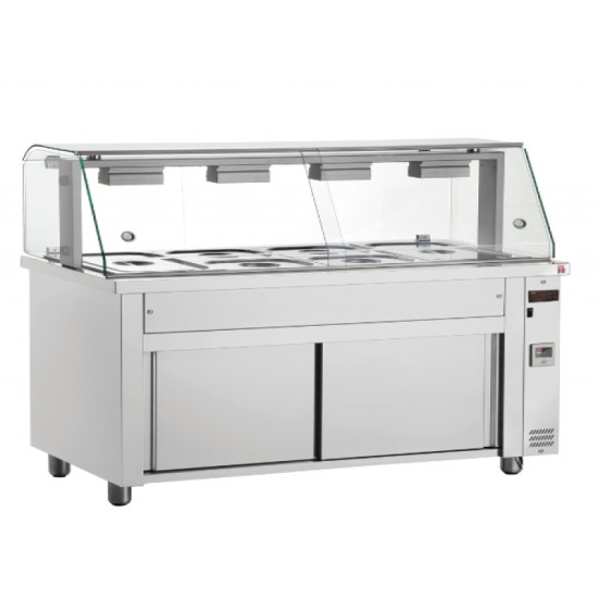 ΜΠΑΙΝ ΜΑΡΙ ΜΕ ΕΡΜΑΡΙΟ ΒΙΤΡΙΝΑ Κ ΛΑΜΠΕΣ ΑΛΟΓΟΝΟΥ MFV718 ΤΙΜΗ