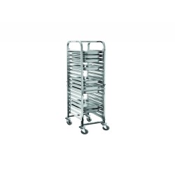 ΚΑΡΟΤΣΙ ΜΕΤΑΦΟΡΑΣ ΣΚΑΛΙΕΡΑ BARTSCHER 18 ΕΠΙΠΕΔΩΝ ΓΙΑ GN 1/1 ΤΙΜΗ