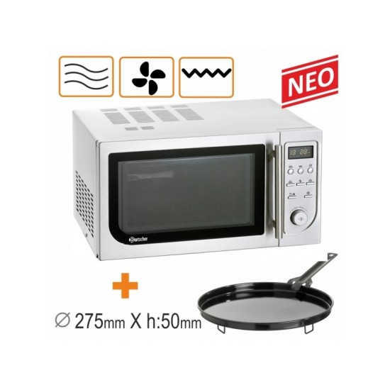 ΦΟΥΡΝΟΣ ΜΙΚΡΟΚΥΜΑΤΩΝ ΜΕ GRILL ΚΑΙ CONVECTION BARTSCHER ΤΙΜΗ