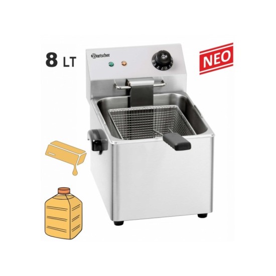 ΕΠΑΓΓΕΛΜΑΤΙΚΗ ΦΡΙΤΕΖΑ ΜΕ 1 KΑΔΟ 8LT BARTSCHER Α162810Ε ΤΙΜΕΣ