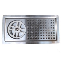 RINSER ΜΕ ΣΧΑΡΑΚΙ ΑΠΟΣΤΡΑΓΓΙΣΗΣ ΧΩΝΕΥΤΟ ΣΕ ΠΑΓΚΟ 33,5X17 ΑΝΟΞΕΙΔΩΤΟ ΤΙΜΗ