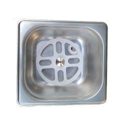 RINSER ΧΩΝΕΥΤΟ ΣΕ ΠΑΓΚΟ GN 1/6 ΑΝΟΞΕΙΔΩΤΟ ΤΙΜΗ