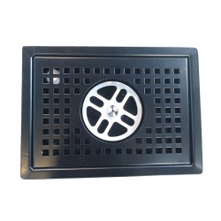 RINSER ΜΕ ΣΧΑΡΑΚΙ ΑΠΟΣΤΡΑΓΓΙΣΗΣ ΧΩΝΕΥΤΟ ΣΕ ΠΑΓΚΟ 30X22 ΜΑΥΡΟ ΤΙΜΗ