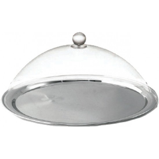 ΚΑΠΑΚΙ ΔΙΑΦΑΝΟ ΠΛΑΣΤΙΚΟ ΜΕ ΔΙΣΚΟ INOX ΤΙΜΗ