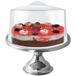 ΒΑΣΗ ΤΟΥΡΤΑΣ ΙΝΟΧ ΜΕ ΠΟΔΙ ΚΑΙ ΚΑΠΑΚΙ ΚΟΛΩΝΑΤΟ ΤΙΜΗ