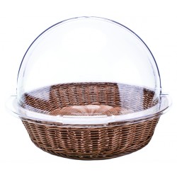 ΣΕΤ ΒΙΤΡΙΝΑ ROLL TOP ΣΤΡΟΓΓΥΛΟ POLYCARBONATE ΜΕ ΠΑΝΕΡΙ TIMH