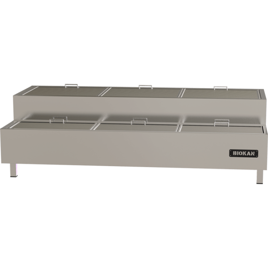 ΚΑΡΒΟΥΝΙΕΡΑ ΕΠΙΤΡΑΠΕΖΙΑ ΔΙΠΛΗ ΜΕ 2 ΕΠΙΠΕΔΑ ΤΙΜΗ 