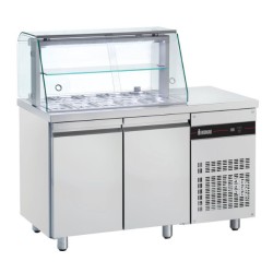 ΨΥΓΕΙΟ ΤΟΣΤ ΜΕ ΒΙΤΡΙΝΑ ΜΕ 2 ΠΟΡΤΕΣ ΜΟΤΕΡ ΕΝΤΟΣ ZQR 99 TIMH