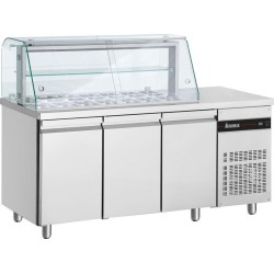 ΨΥΓΕΙΟ ΤΟΣΤ ΜΕ ΒΙΤΡΙΝΑ ΜΕ 3 ΠΟΡΤΕΣ ΜΟΤΕΡ ΕΝΤΟΣ ZQR 999 ΤΙΜΗ