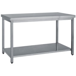 ΤΡΑΠΕΖΙ ΕΡΓΑΣΙΑΣ ΑΝΟΞΕΙΔΩΤΟ ΜΕ ΡΑΦΙ Τ240 ΤΙΜΗ