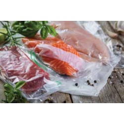 ΣΑΚΟΥΛΕΣ VACUUM ΚΕΝΟΥ ΑΕΡΟΣ 30x20 CM ΓΚΟΦΡΕ 100 ΤΕΜ 110μm TIMH